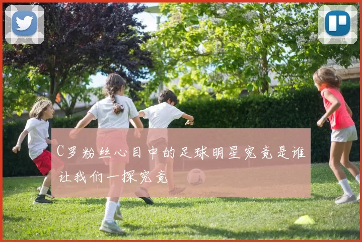C罗粉丝心目中的足球明星究竟是谁让我们一探究竟