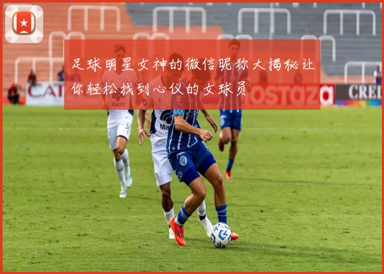 足球明星女神的微信昵称大揭秘让你轻松找到心仪的女球员